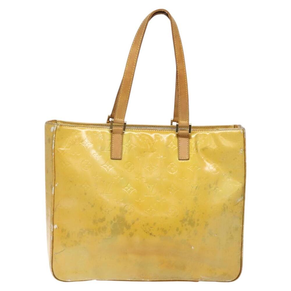 LOUIS VUITTON Monogram Vernis Columbus Tote Bag Gris M91028 - Picture 2 of 12